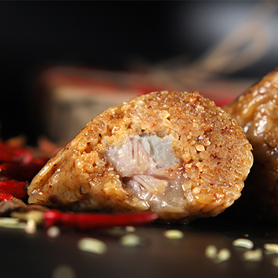 黑五花火锅肉粽