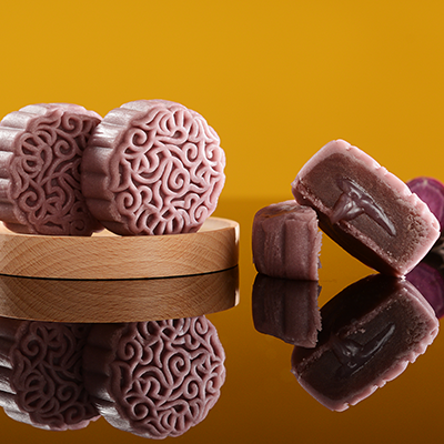 流心紫薯馅月饼